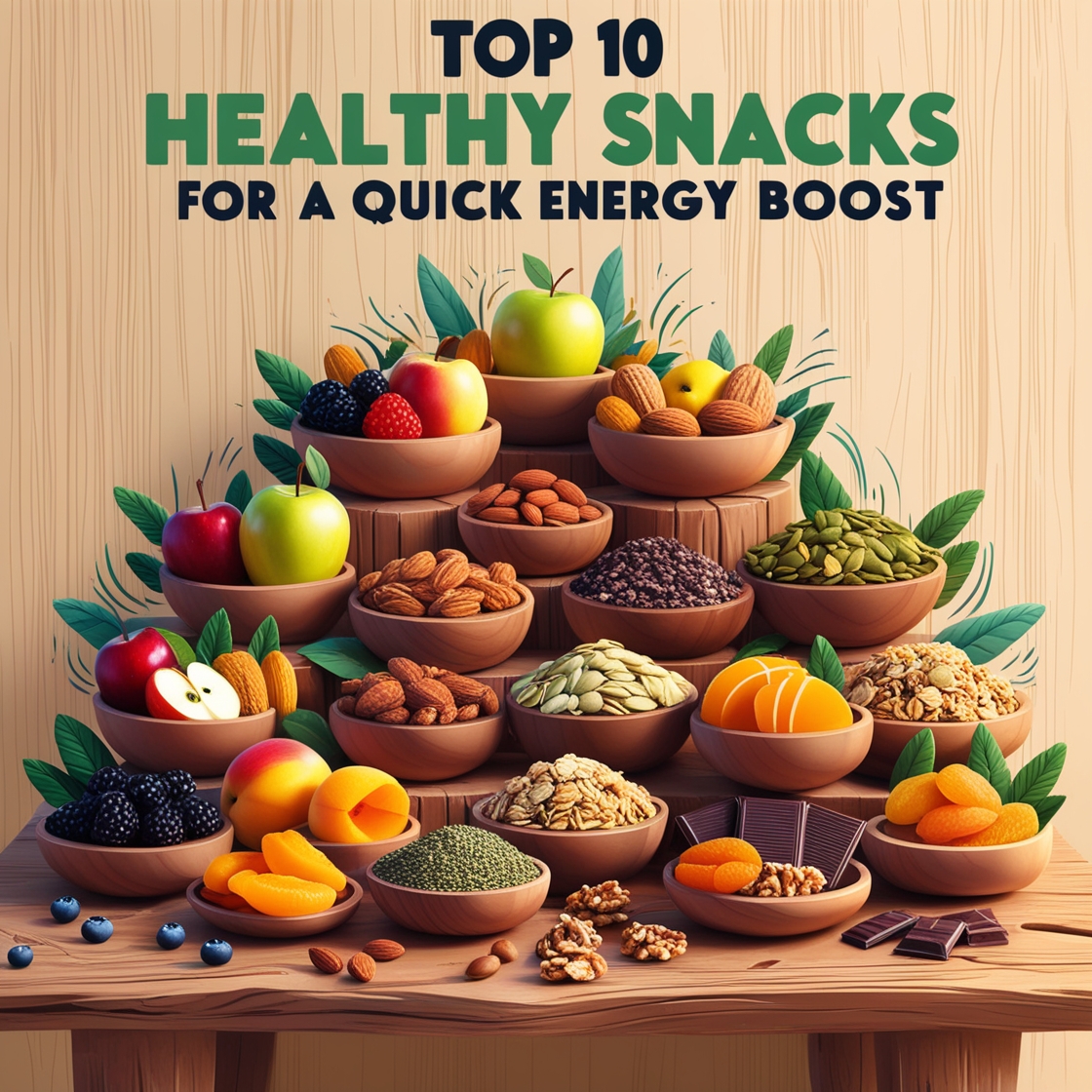 Top 10 Healthy Snacks for a Quick Energy Boost