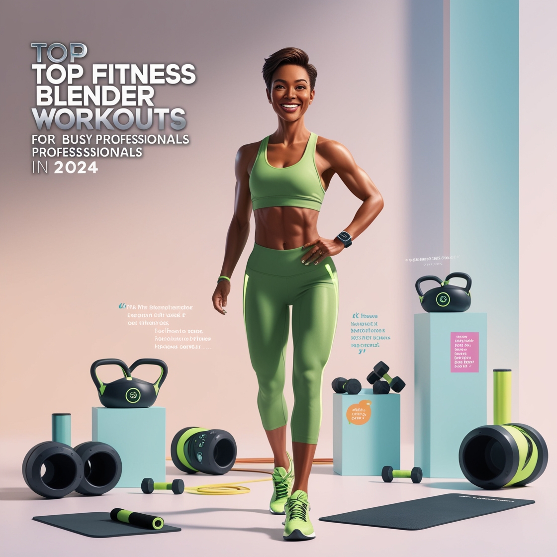 Top Fitness Blender Workouts for Busy Professionals in 2024