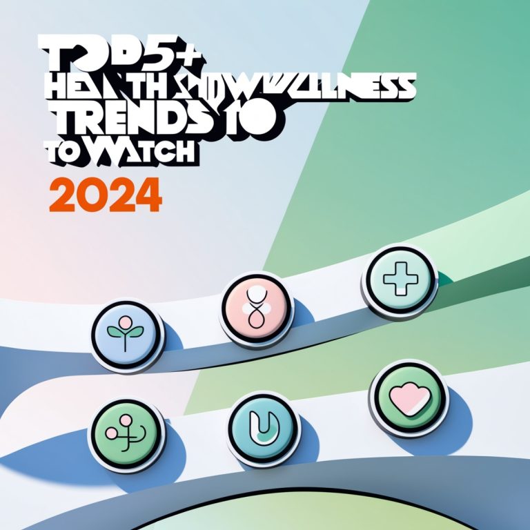 Top 5 Health and Wellness Trends to Watch in 2024