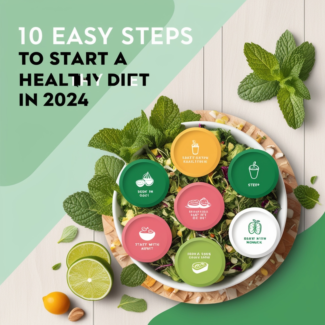 10 Easy Steps to Start a Healthy Diet in 2024